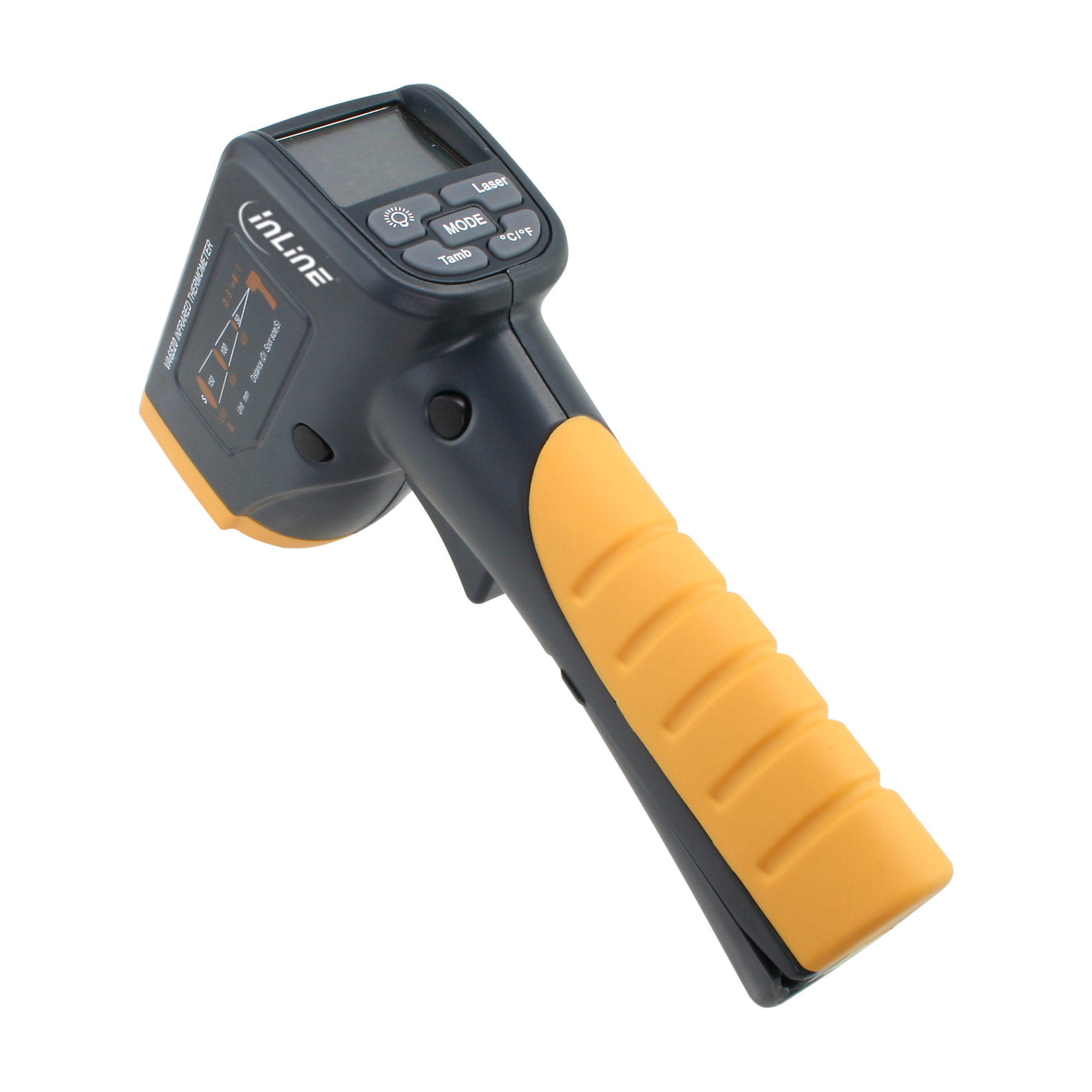InLine Infrared Thermometer with LCD Display