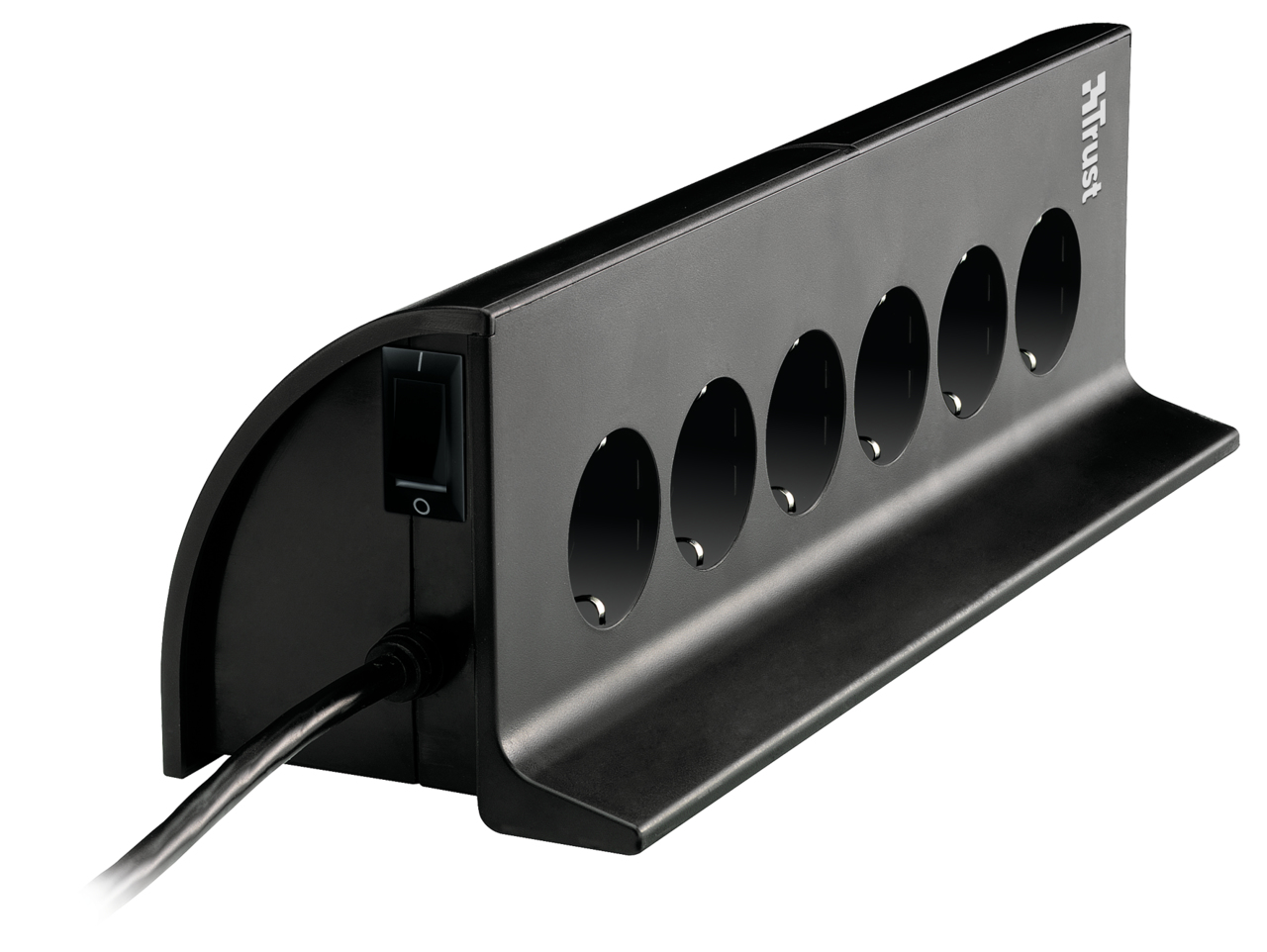 Trust Surge Guard Deluxe PW-3700 Black 6 AC outlet(s) 220 V