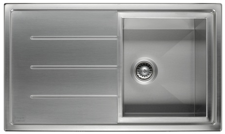 Hotpoint SK 86W1S (X) HA kitchen sink Stainless steel