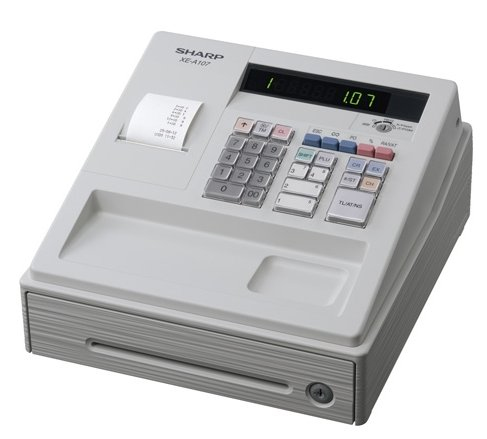 Sharp XEA107WH cash register 80 PLUs LED