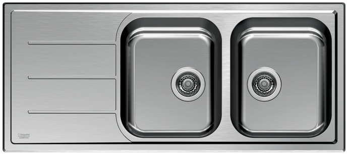 Hotpoint SC 116W2S (X) HA kitchen sink Stainless steel