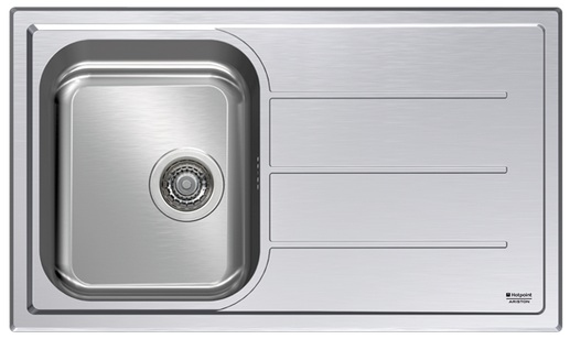 Hotpoint SC 86W1 (X) HA kitchen sink Stainless steel