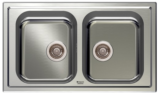 Hotpoint SC 86W2 (AX) HA kitchen sink Stainless steel
