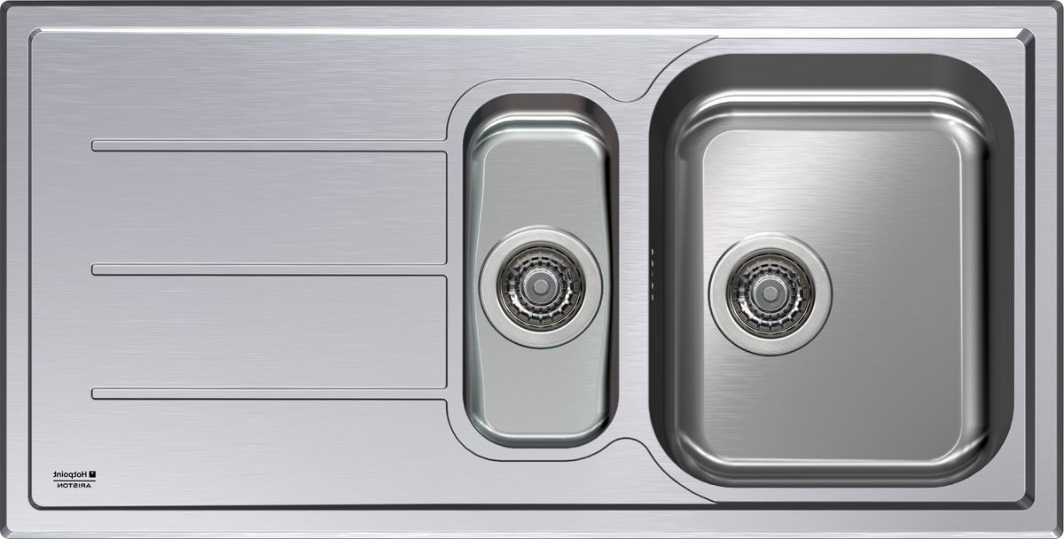 Hotpoint SC100W2S (AX) HA kitchen sink Stainless steel