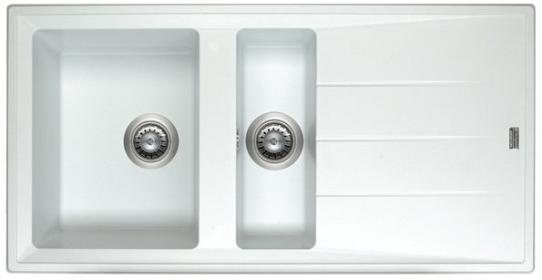 Hotpoint SK 100C2 (WH) HA kitchen sink