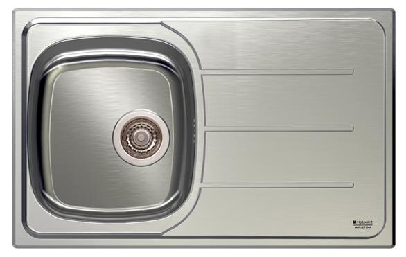 Hotpoint SN 79M1 (AX) HA kitchen sink Steel