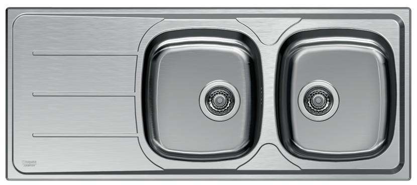 Hotpoint SN 116M2S (X) HA kitchen sink Steel
