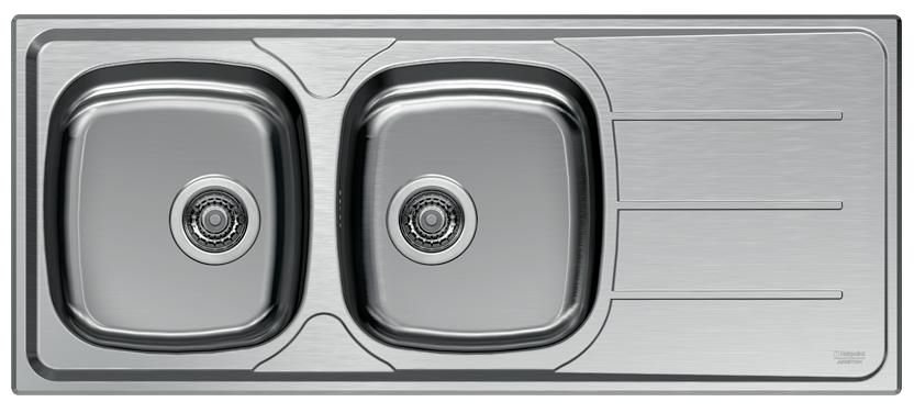 Hotpoint SN 116M2 (X) HA kitchen sink Steel