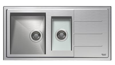 Hotpoint SK100W2 (X) HA kitchen sink Steel