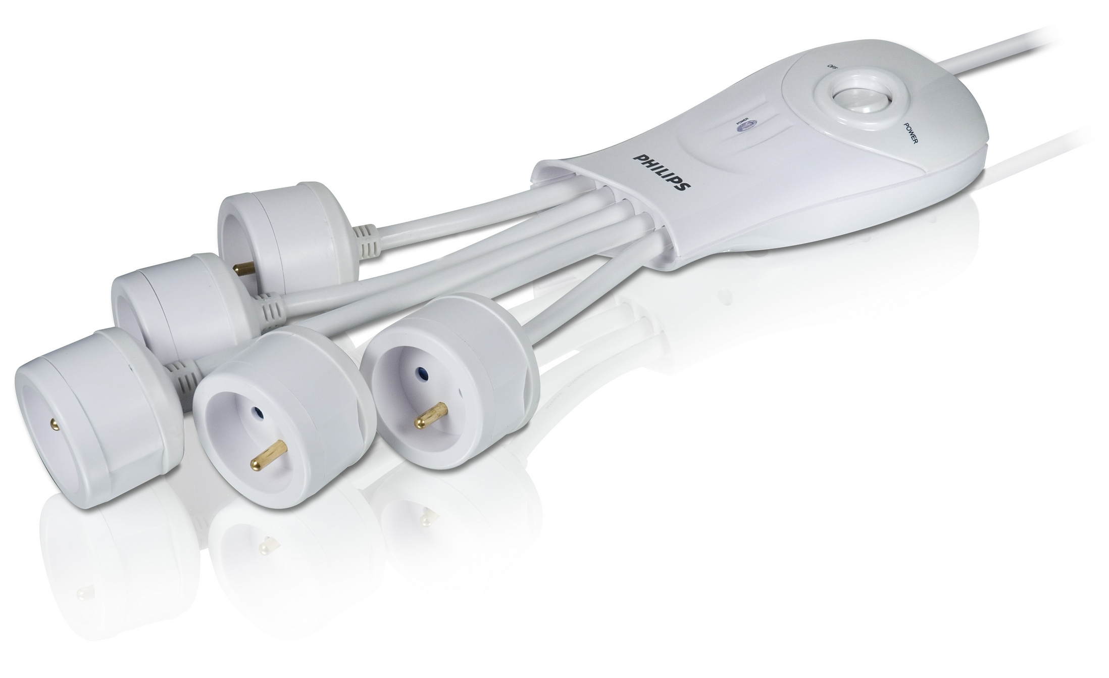 Philips SPR4500 PowerSquid 5 outlets Power multiplier
