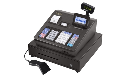 Sharp XE-A507 cash register 7000 PLUs LCD