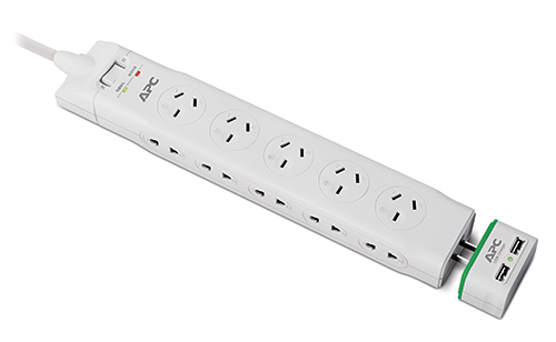 APC P10U-CN surge protector White 10 AC outlet(s) 220 V