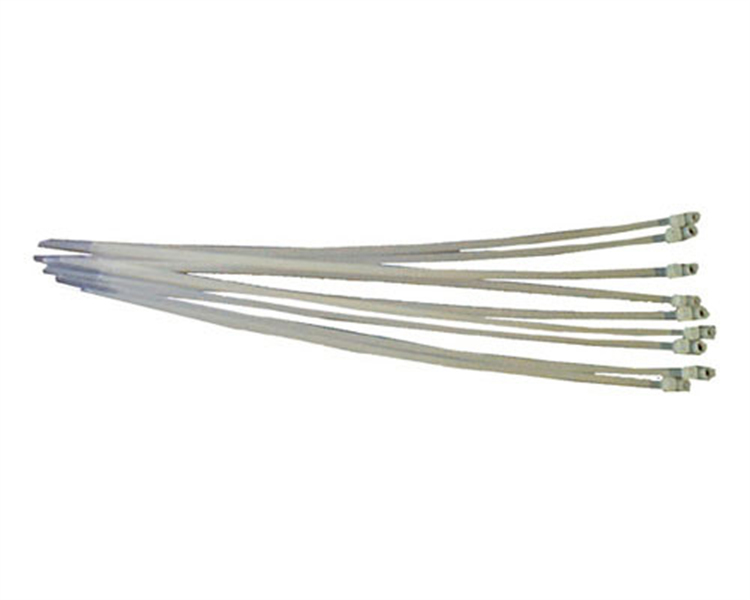 StarTech.com TCV205 cable tie Nylon White 100 pc(s)