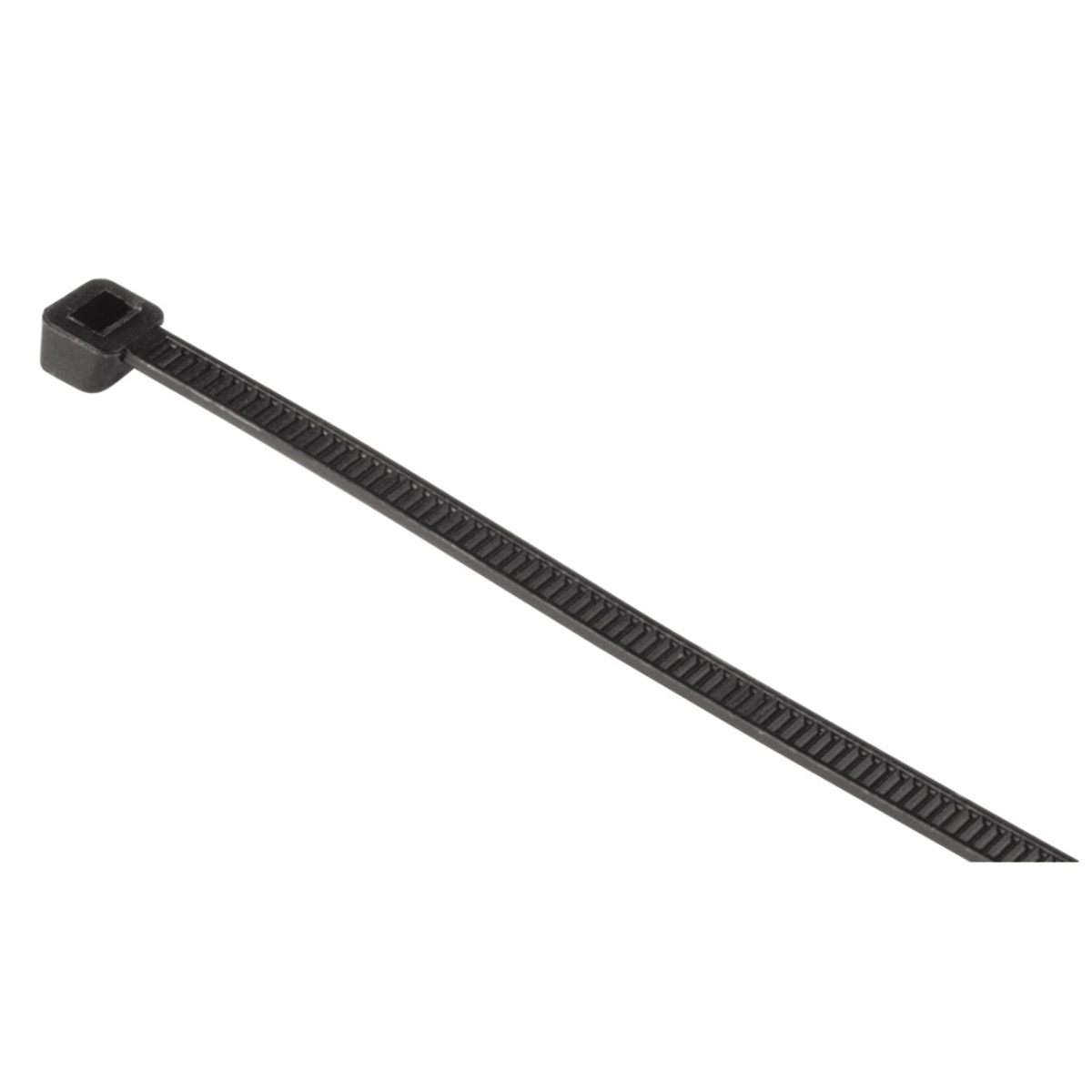 Hama Kabelbinder 200 mm, 50 Stück, selbstsichernd, Schwarz cable tie Nylon Black