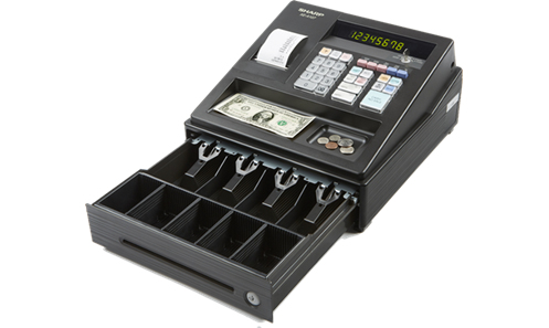 Sharp XE-A107 cash register 80 PLUs LED