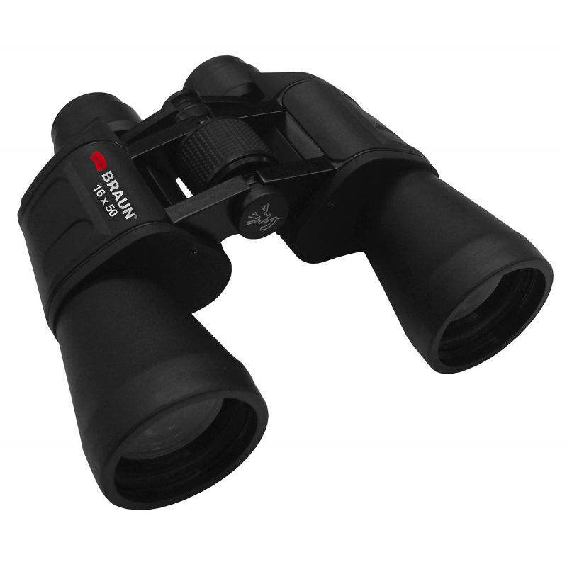 Braun 16 x 50 binocular BK-7 Porro Black