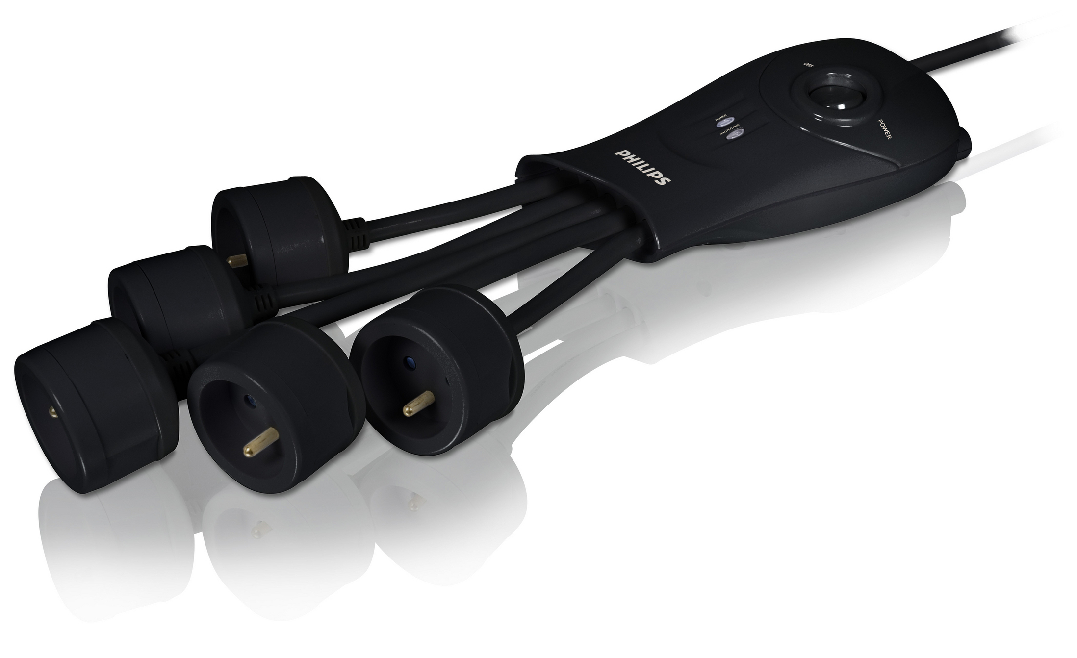Philips SPR5540BN PowerSquid 5 outlets Surge protector