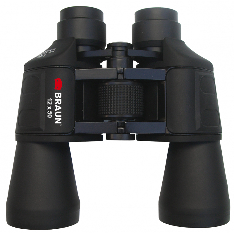 Braun 12x50 binocular BK-7 Porro Black