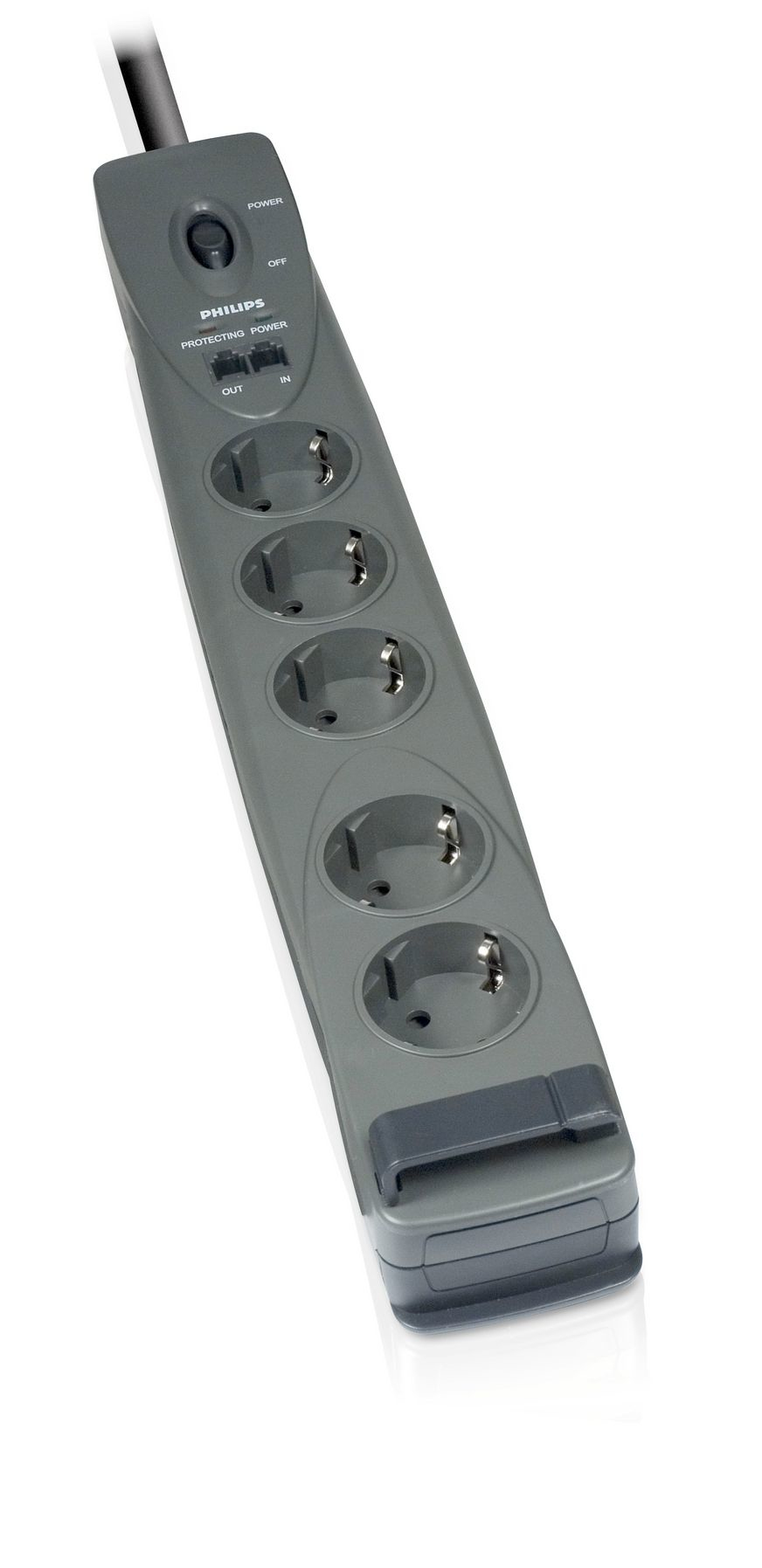 Philips SPN6520/10 surge protector Black 5 AC outlet(s) 1.4 m