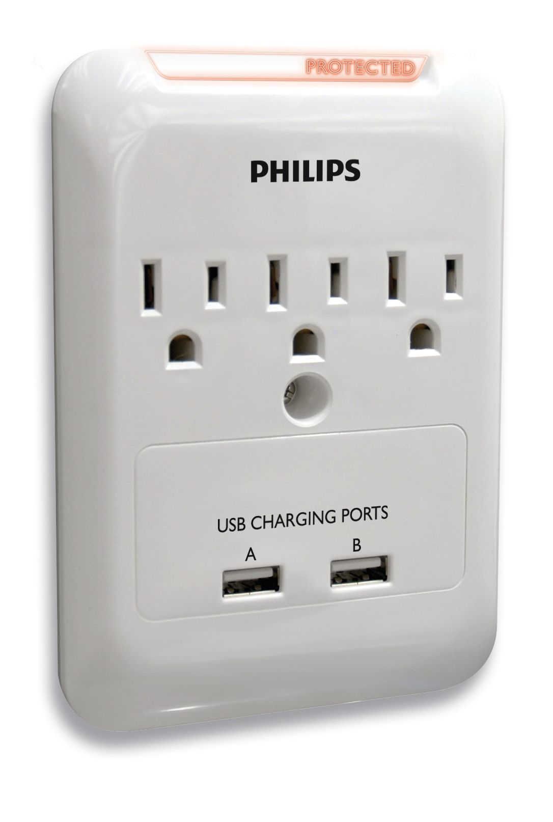 Philips SPP3038A/17 surge protector White 3 AC outlet(s)
