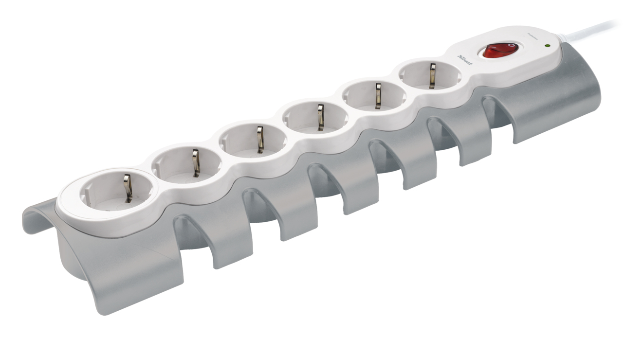 Trust Surge Guard Smart White 6 AC outlet(s) 220 V 1.5 m