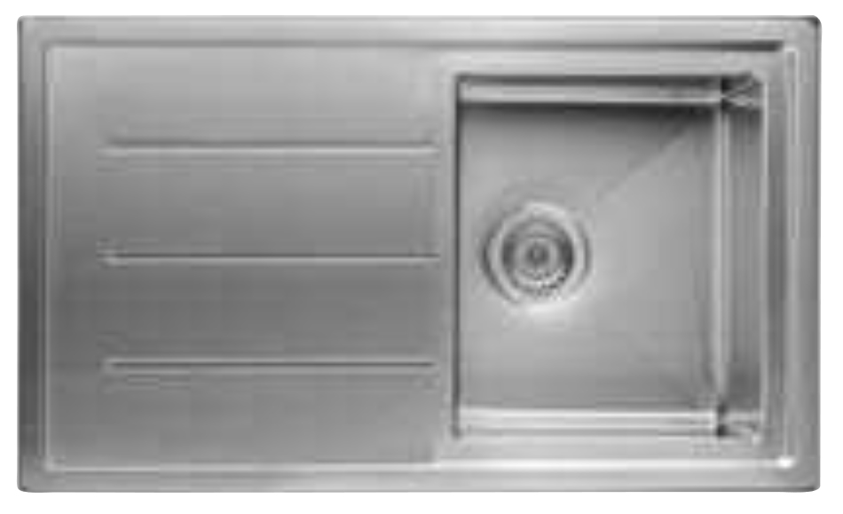 Hotpoint SK8610W1S (X) HA kitchen sink Stainless steel