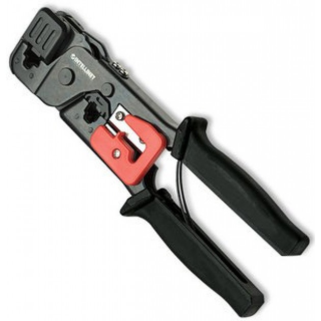 Techly IWP-HT 300U cable crimper Crimping tool Black, Red