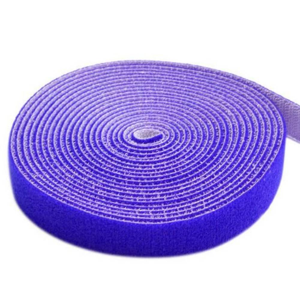 Techly Velcro Cable Tie Roll Length 25 m Width 10 mm Blue ISWT-ROLL-1025