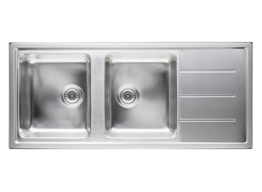 Hotpoint SK 11630W2 (X) HA kitchen sink Rectangular Stainless steel