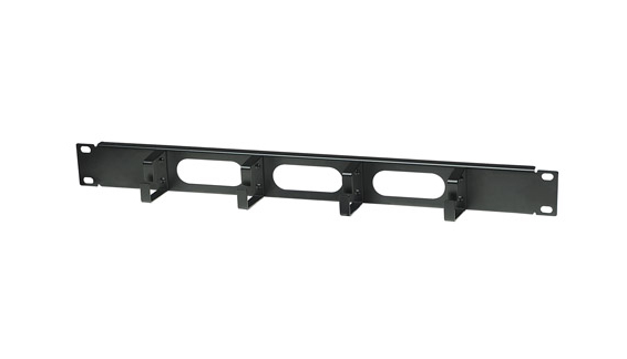 Intellinet 204279 cable organizer Rack Cable holder Black 1 pc(s)