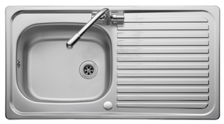 Leisure LN950 kitchen sink Top-mounted sink Rectangular Stainless steel
