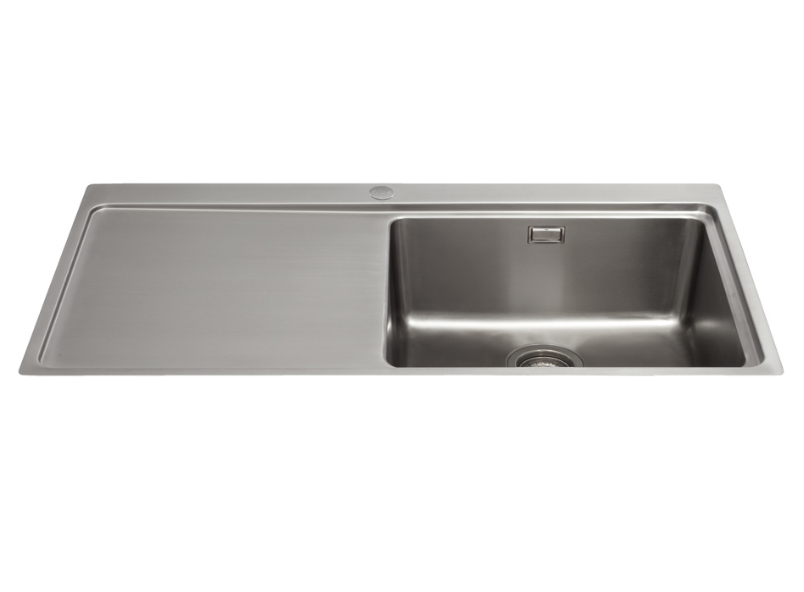 CDA KVF21L Flush-mounted sink Rectangular Stainless steel