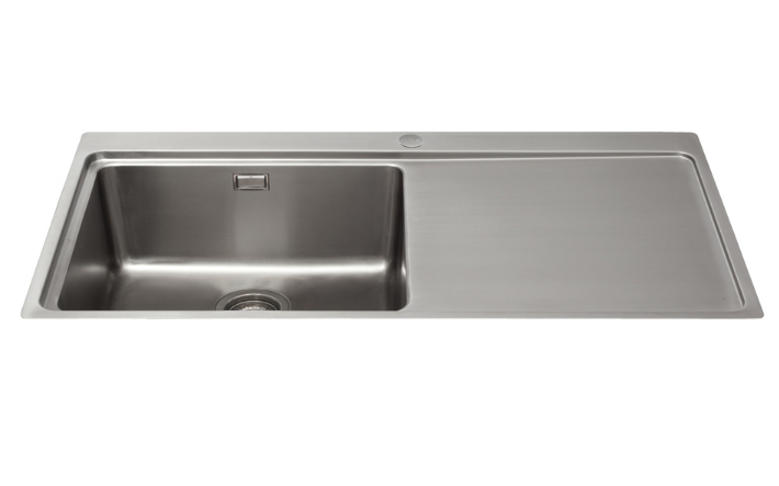 CDA KVF21R Flush-mounted sink Rectangular Stainless steel