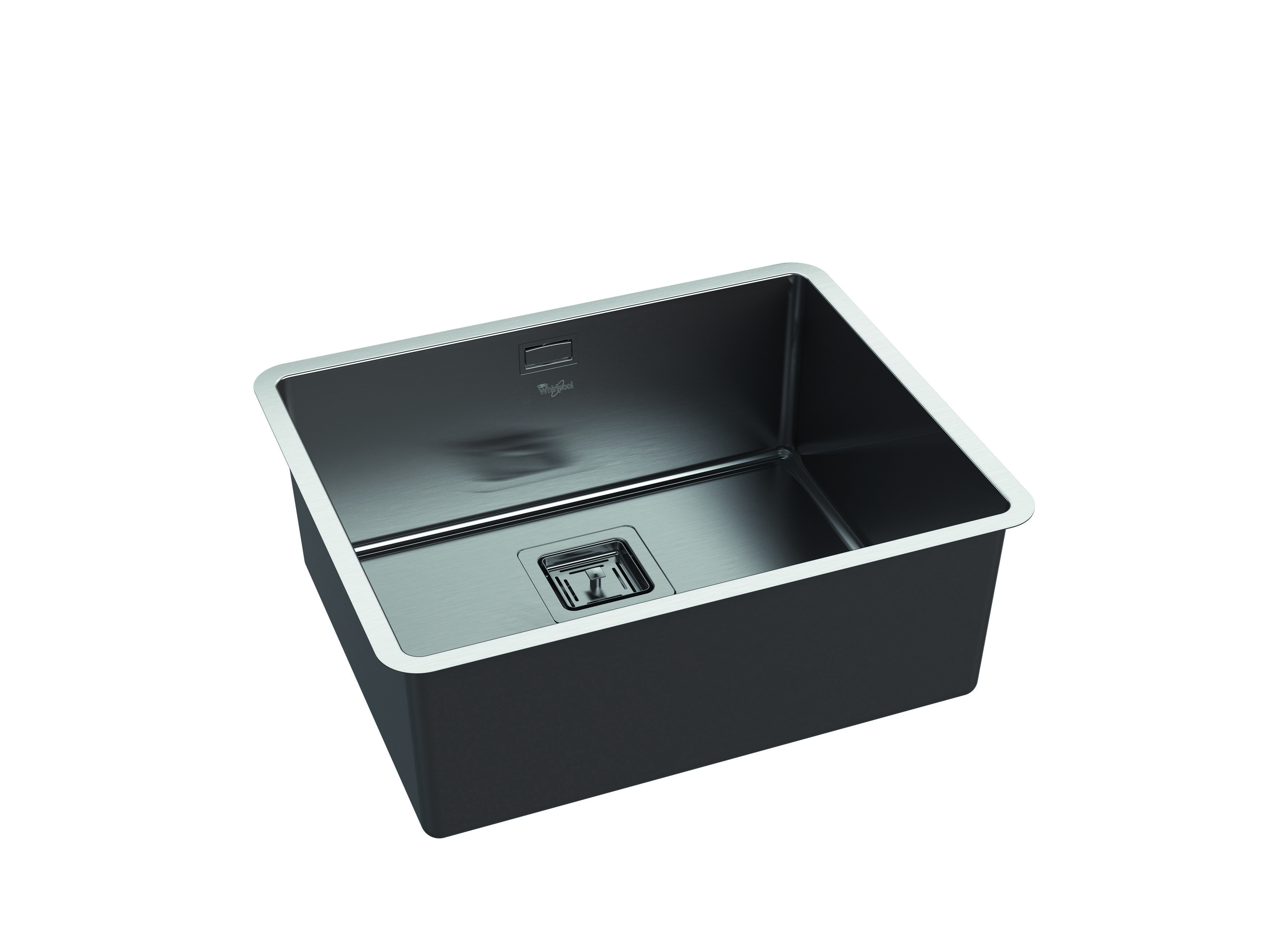 Whirlpool FSU 5040 IX Undermount sink Rectangular Stainless steel