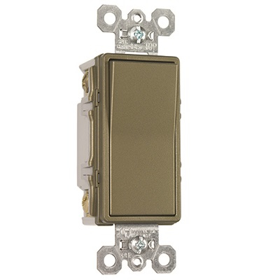 Legrand TM874ABCC6 light switch Brass