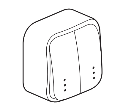 Legrand 7 822 02 light switch White