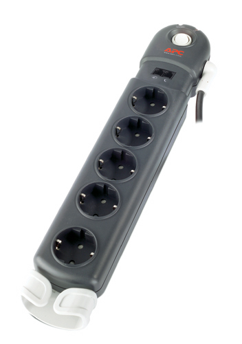 APC P5BT-GR surge protector Grey 5 AC outlet(s) 230 V 1.83 m