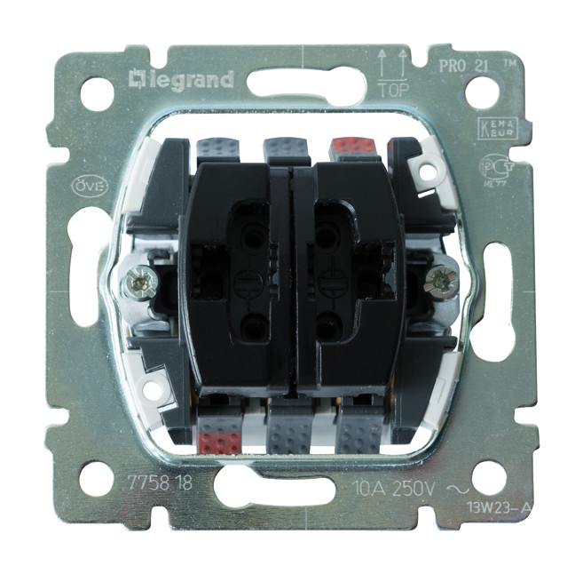 Legrand 775818 light switch Plastic Grey