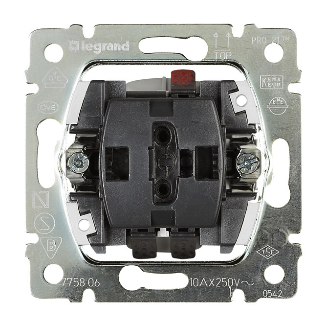 Legrand 775811 light switch Plastic Grey