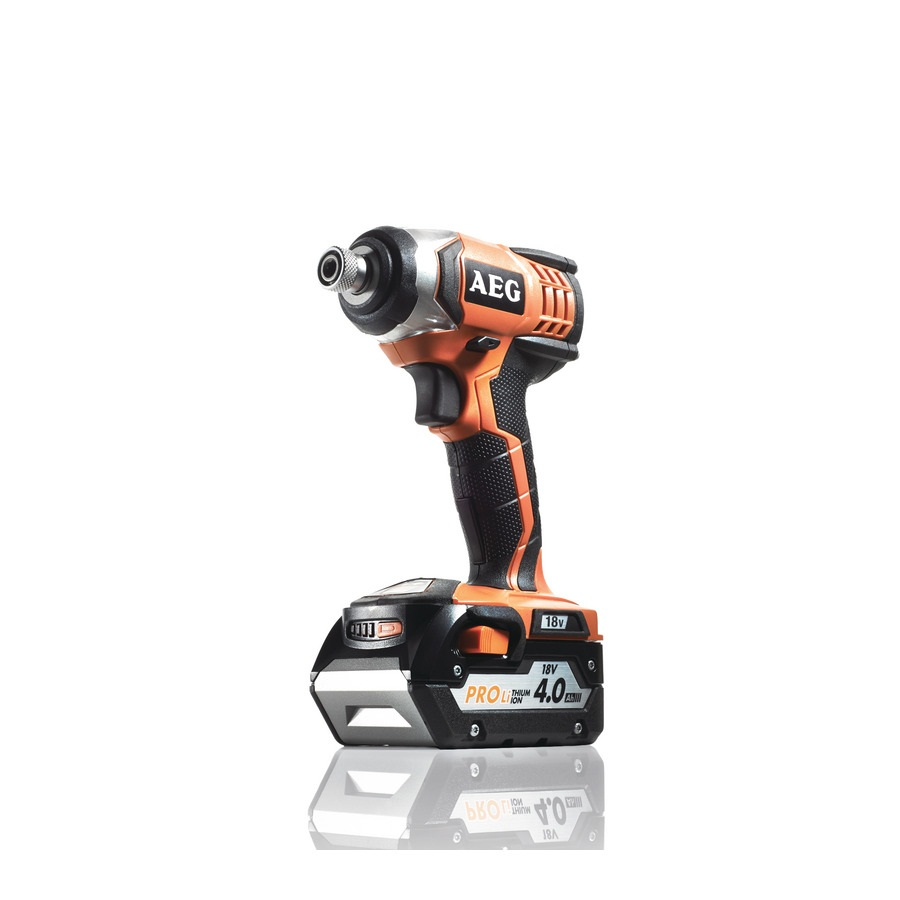 AEG BSS 18C-0 power wrench 1/4" 158 N⋅m Black, Orange, Silver 18 V
