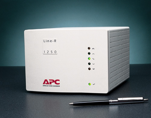 APC LINE-R 1250VA voltage regulator