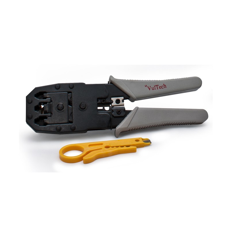 Vultech CRI-01 cable crimper Crimping tool Black, Grey