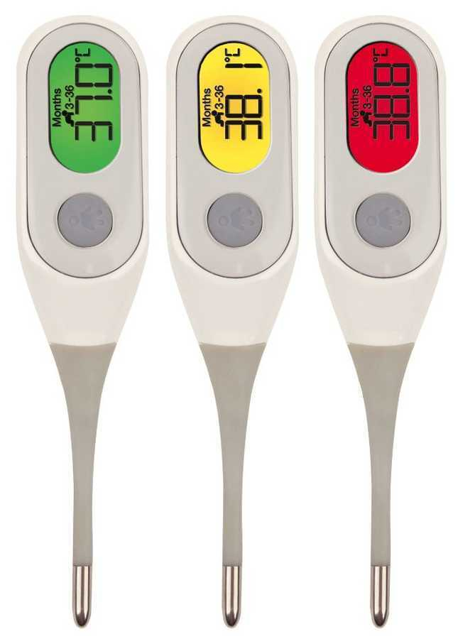 Braun PRT2000 digital body thermometer Contact Blue, White Underarm