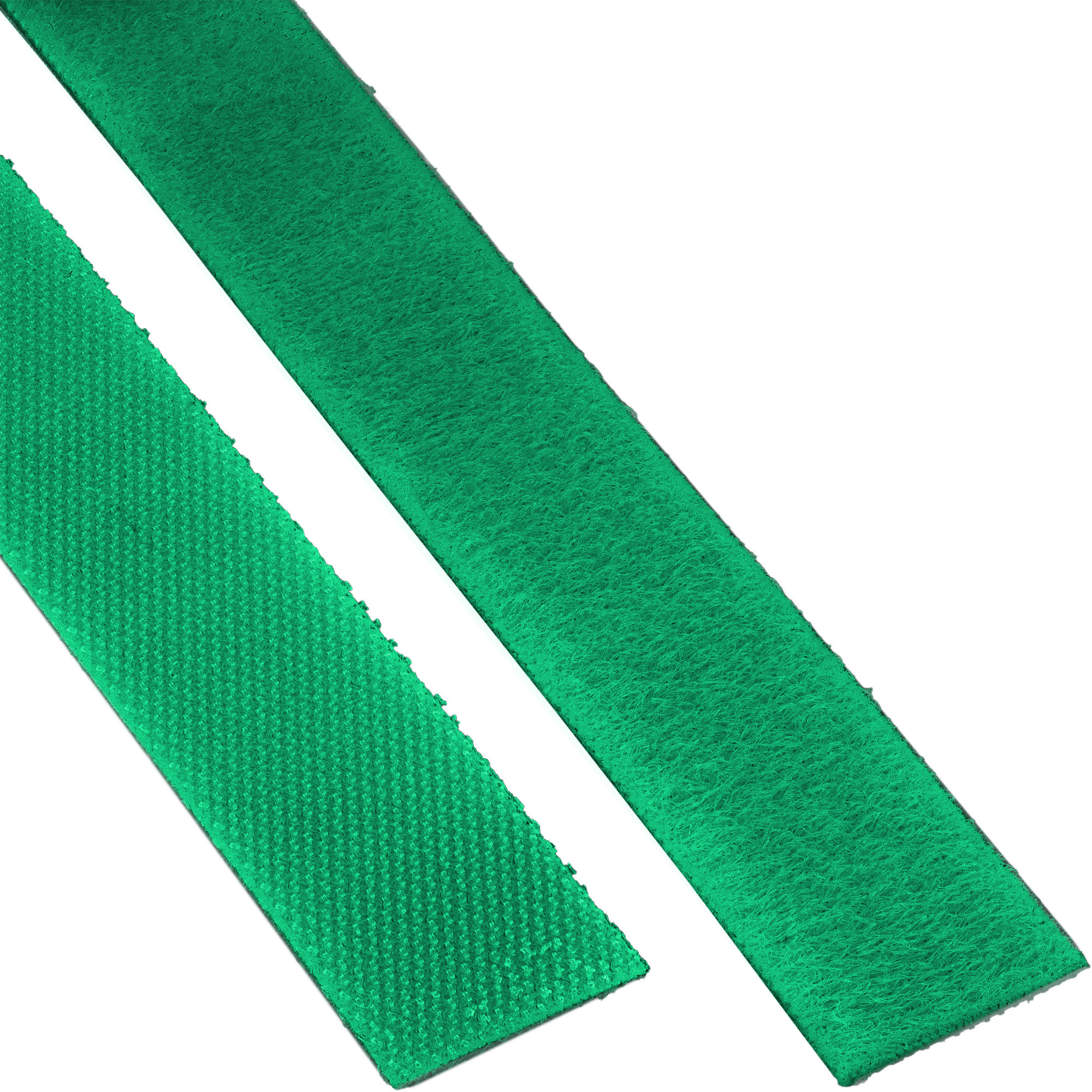 InLine Cable Ties with hook-and-loop fastener Band 16mm green 10m