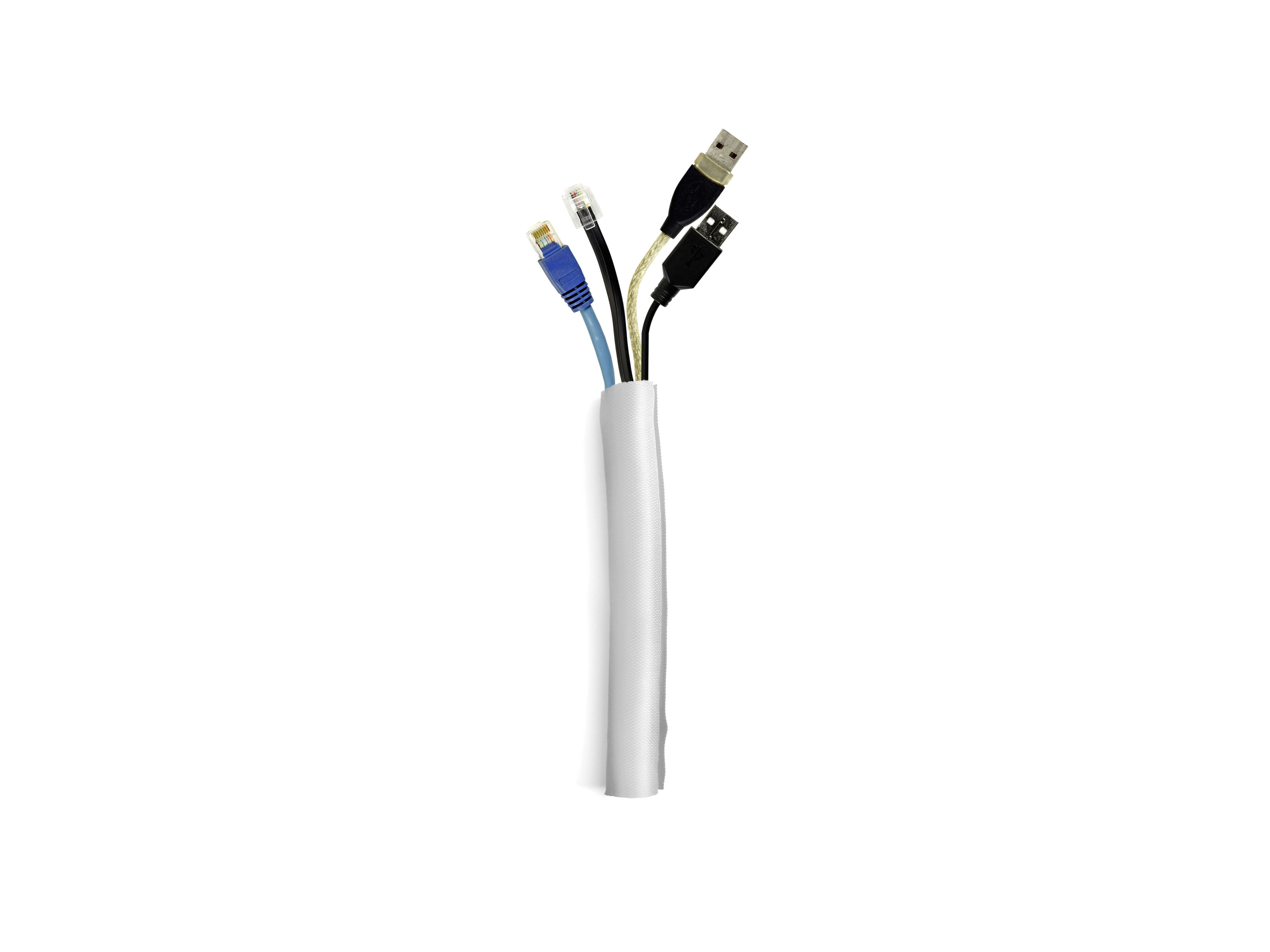 Multibrackets M Universal Cable Sock Self Wrapping 25mm Silver 25m-L