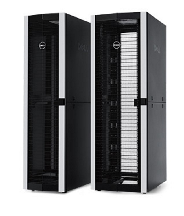 DELL PowerEdge 4820 power rack enclosure 48U Floor Black, Silver