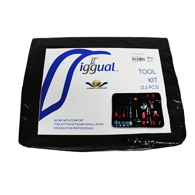 iggual PSITK-NETWORK cable crimper Tool set Black