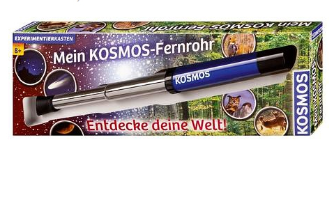 Kosmos 676919 telescope 12x Black, Silver