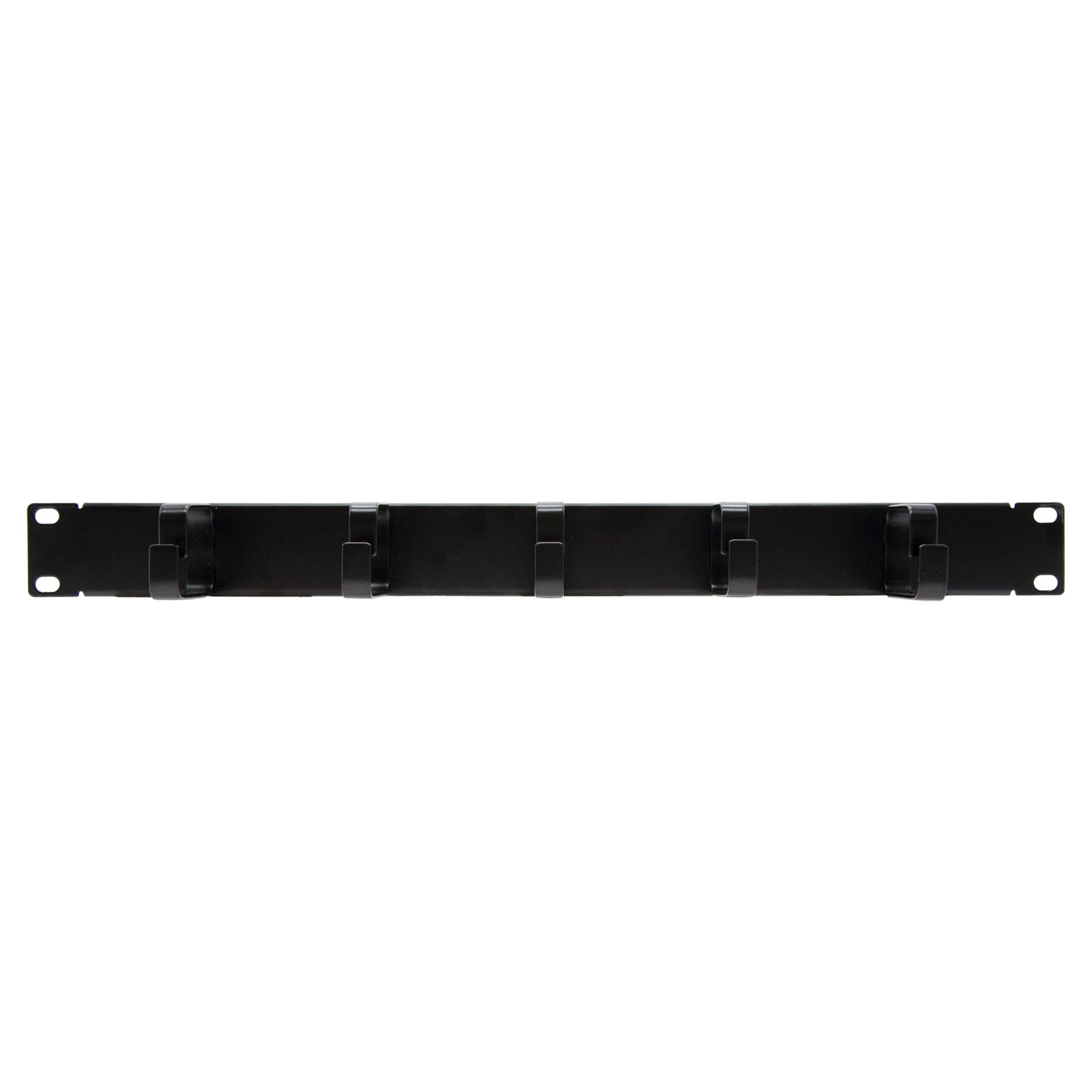 Nanocable 10.21.4105 cable organizer Rack Cable holder Black