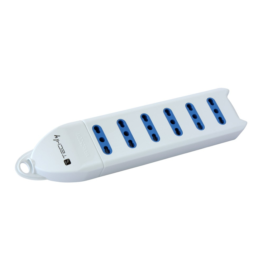 Techly Strip 6 Releases 10/16A Bypass without Cable IUPS-PCP-306
